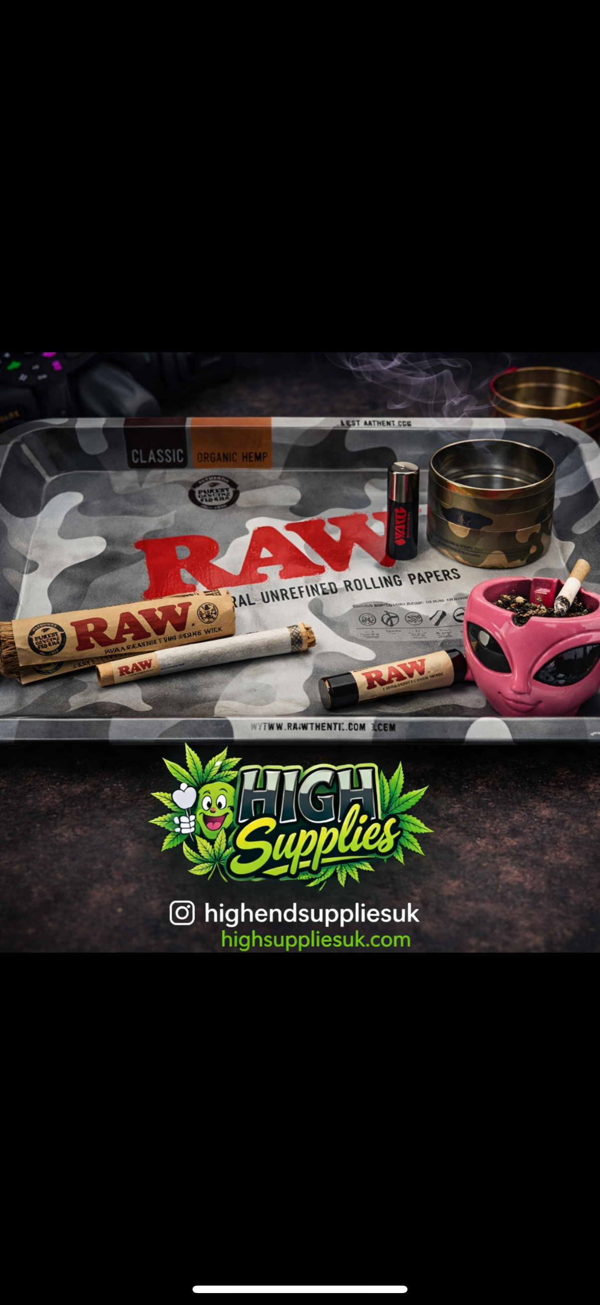 RAW Urban Camo Mini Tray (18 x 12.5cm)