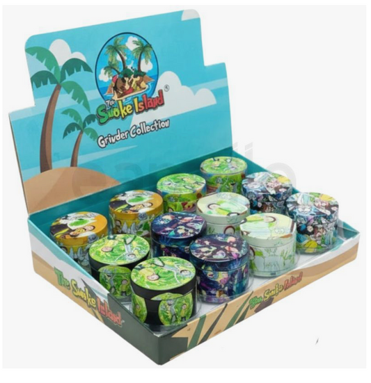 The SMK Island 4-Part Metal R & M Design Handmuller - Assorted (5x3.5cm)