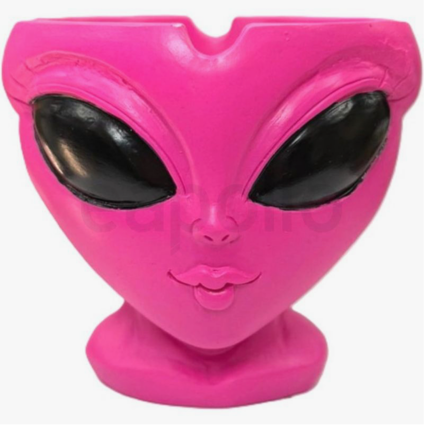 Wise Skies Alien Head Ashtray- Pink